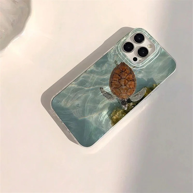 เส้นด้ายขนนกสีเงิน สวยมาก ส่งจากไทย โลกใต้น้ำลึก for iPhone 16 15 14 plus เคสไอโฟน 13 12 11 PRO MAX X XS MAX XR 7/8PLUS ราคา ถูกที่สุด ดีลบีเคเค แกลเลอรีภาพที่ 4