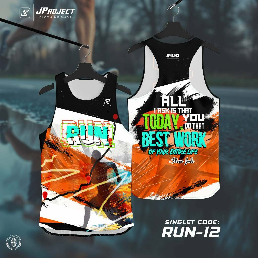 RUNNING SINGLET DESIGN RUN-12