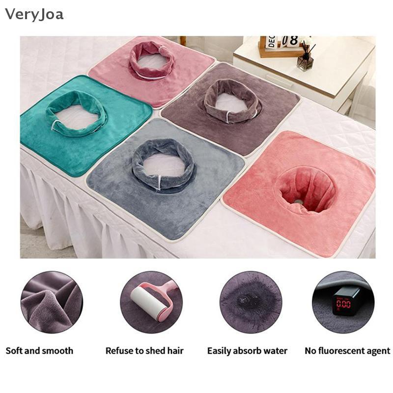 [มาก] 35*35 ซม. Thiened Beauty SPA โต๊ะนวด Planking ผ้าขนหนูเช็ดหน้าพร้อมเตียงหลุม TH