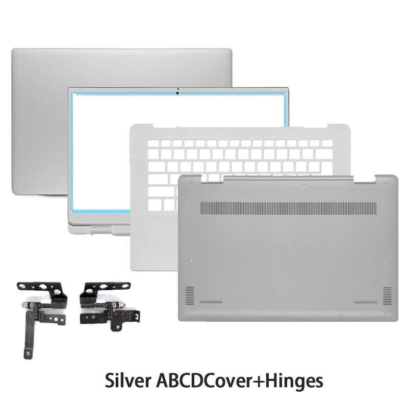 กรณีใหม่สําหรับ Dell Inspiron 5490 5498 LCD ปกหลัง C4VGP 0C4VGP ด้านหน้าบานพับ Palmrest ด้านล่างฝาคร