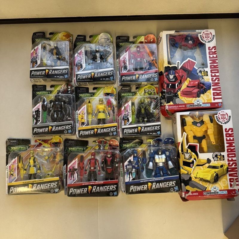 【พร้อมส่ง】power Rangers Figure Hasbro Megazord/Power Rangers Ryusou ชุด ของสะสม Action ของเล่นอะนิเม