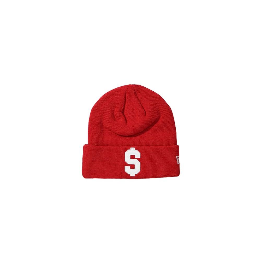 Supreme New Era $ Beanie Red Unused