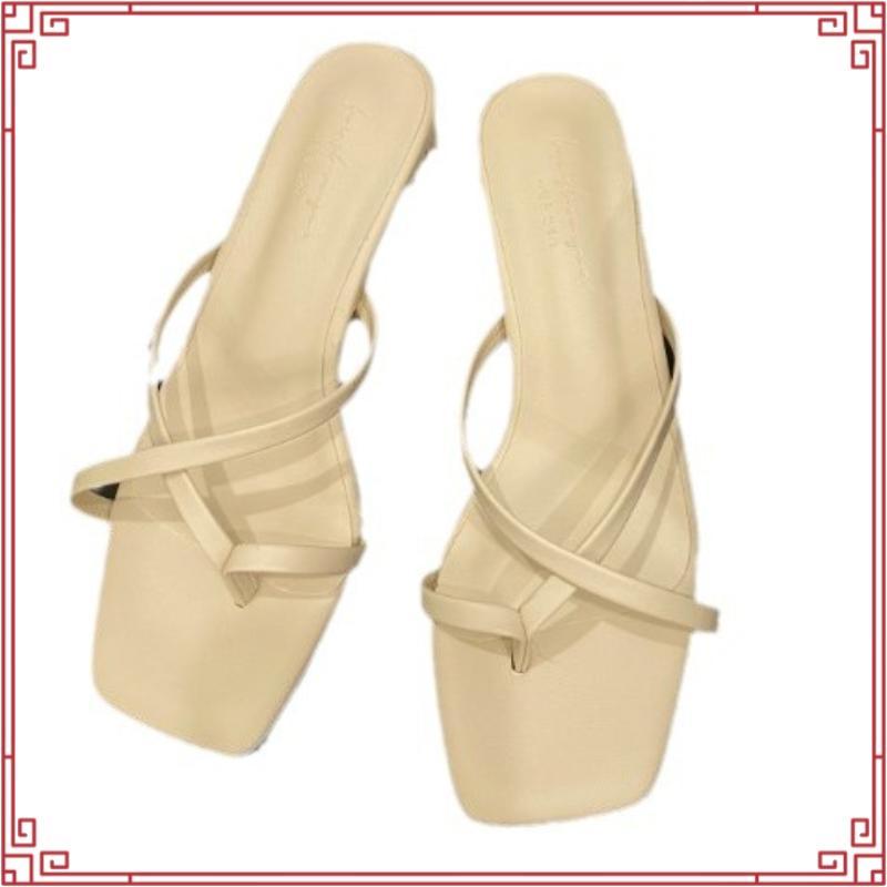 ผู้หญิง 5 ซม. ANTI-P HEEL SANDALS ขนาด 36-40 SIMPLE ELEGANT SYNTHETIC หนัง MATERIAL VINNCI RUBY