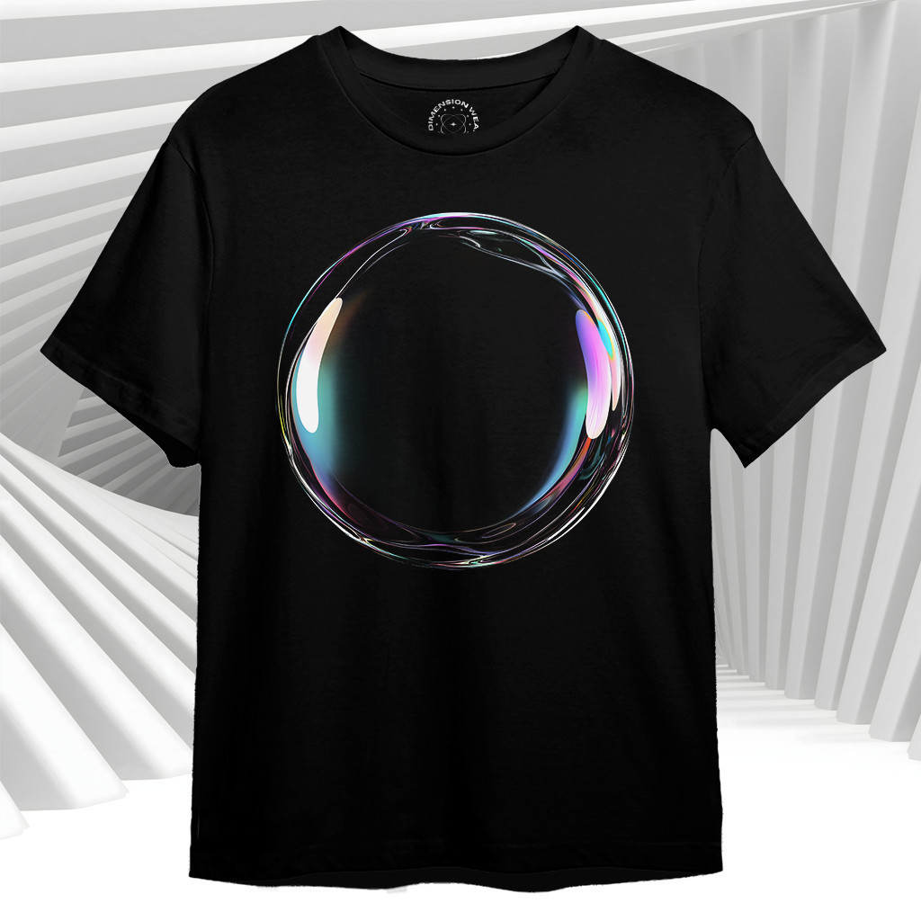 3DimensionWear - Original Premium Distro T-Shirt 3D Bubble One V2 - DT0598