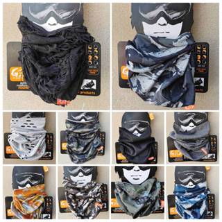 ผ้าบัฟคลุมหัว GZL  กันฝุ่น กันลม กันแดด เนื้อผ้าไร้ตะเข็บจึง…