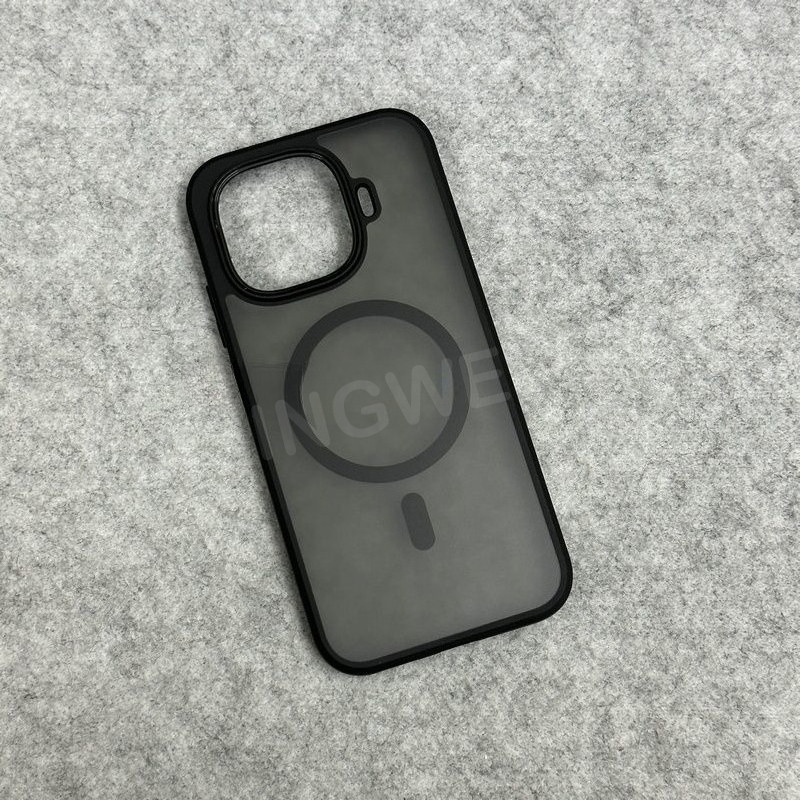 เคสโทรศัพท์สําหรับ iQOO 15R 15 R Z11 Turbo 5G 4G 2026 แม่เหล็กโปร่งใส TPU Frosted เคสโทรศัพท์กันกระแทกฝาหลัง
