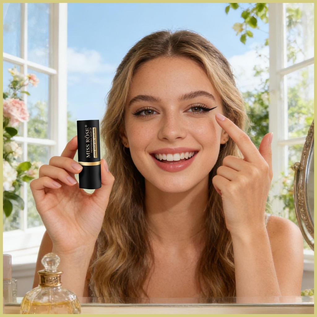 กันน้ํา Eye Liner ที่แม่นยํายาวนานปากกาเครื่องมือแต่งหน้า Eye Liner สําหรับผู้เริ่มต้นผู้หญิงสาววันแ