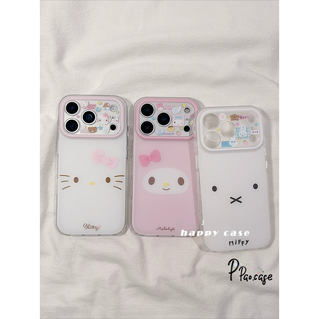 เคสไอโฟน 17 15 16 Plus 11 13เคสIMD ลายเมโลดี้มิฟฟี่น่ารักฮิต สำหรับ IPhone 17 13 15 16 11 14 12 Pro Max 15 16 14 Plus