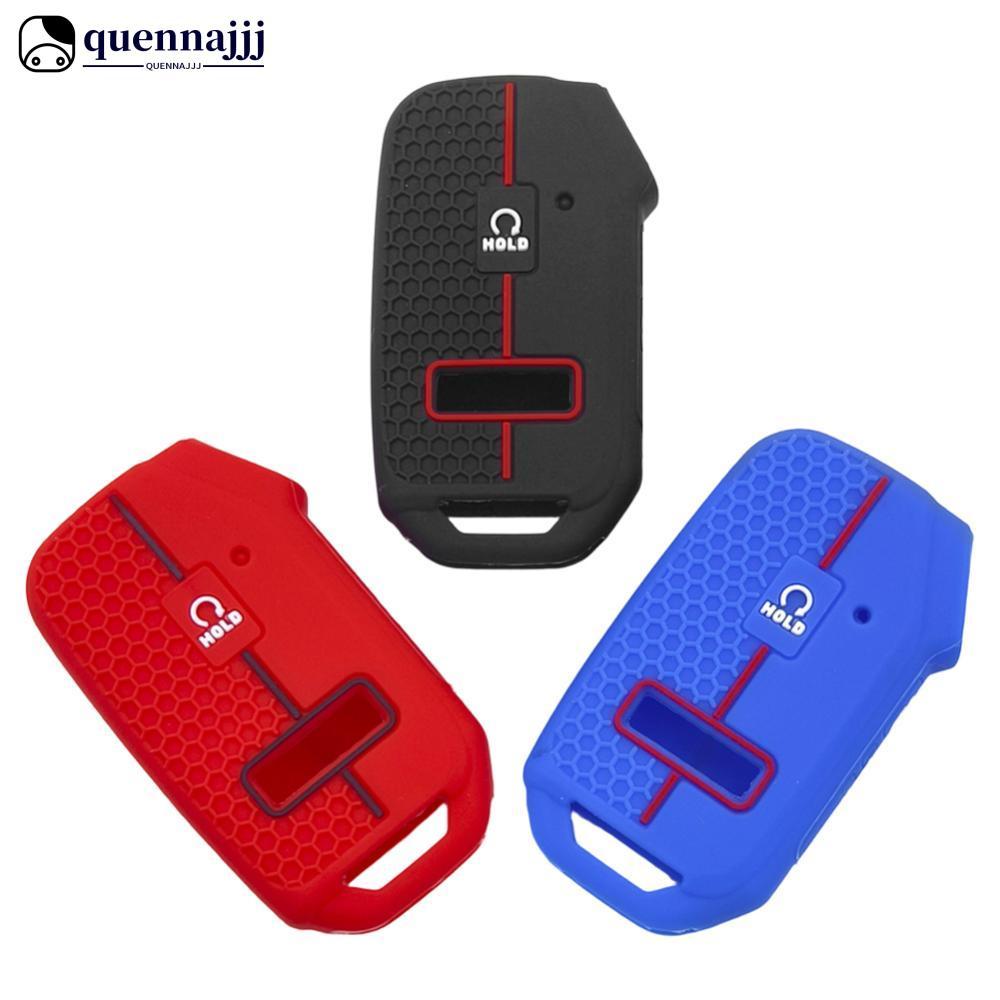 QHENNA ซิลิโคนนุ่มกุญแจรถ Fob สําหรับ Kia Sportage K5 KX3 3 + 1 ปุ่มป้องกันกรณี Anti-Scratch อุปกรณ์