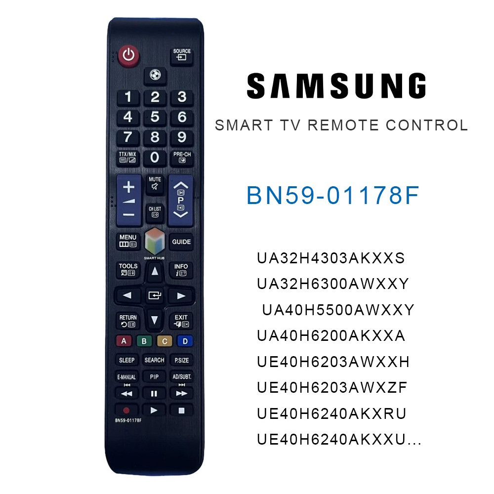 Remote รีโมททีวี Samsung Smart TV รีโมท รีโมทของแท้, รีโมทอินฟาเรด BN59-01178F