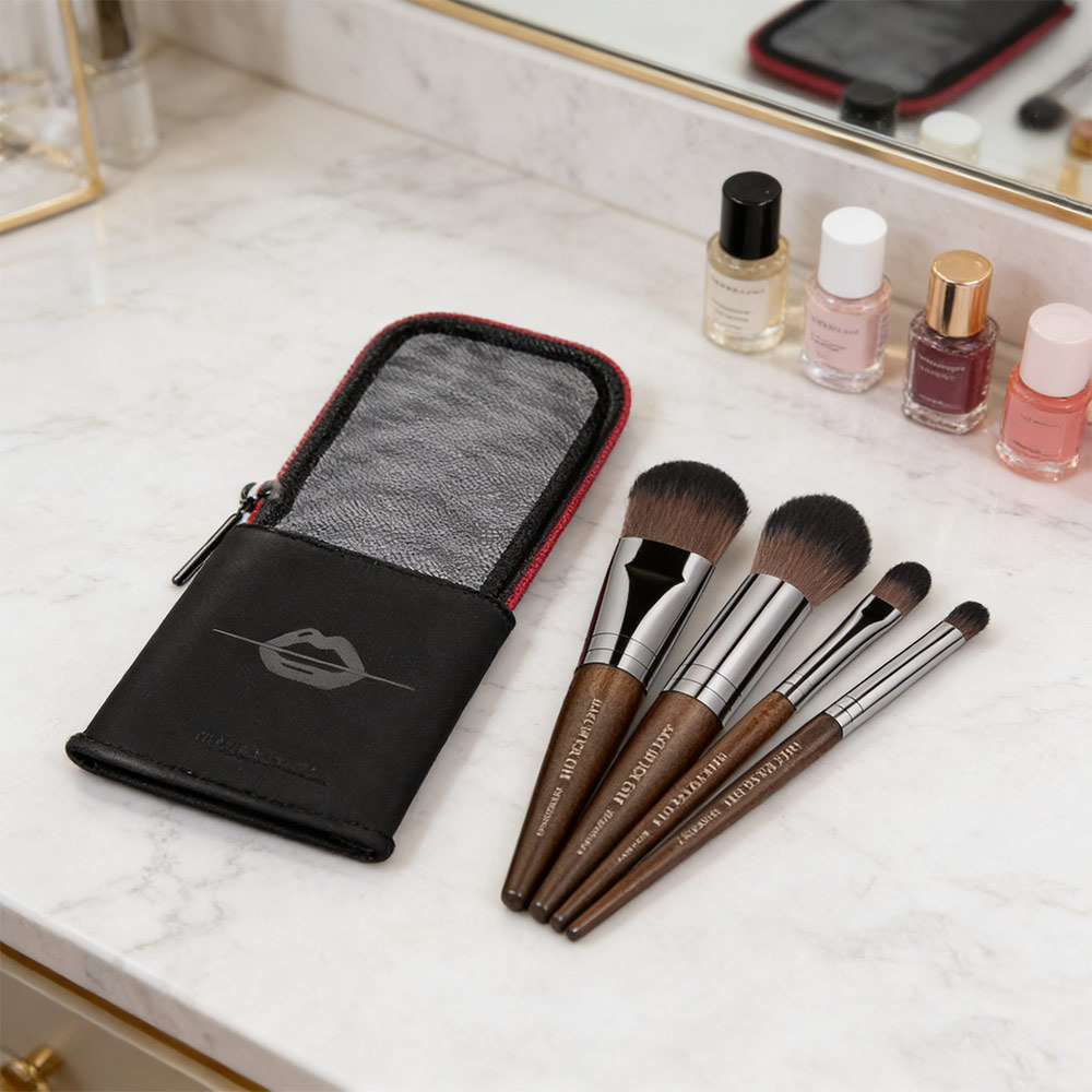 4pcs Makeup Forever Mini Travel Brush Set