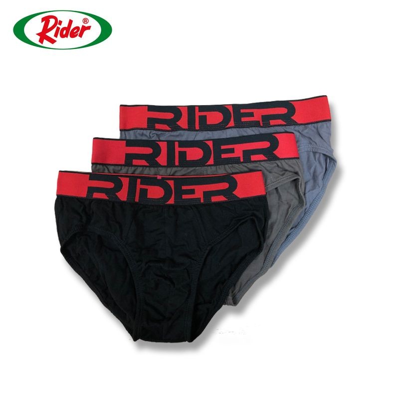 กางเกงชั้นในชาย Rider Sport R765B 3 ชิ้น (TW)