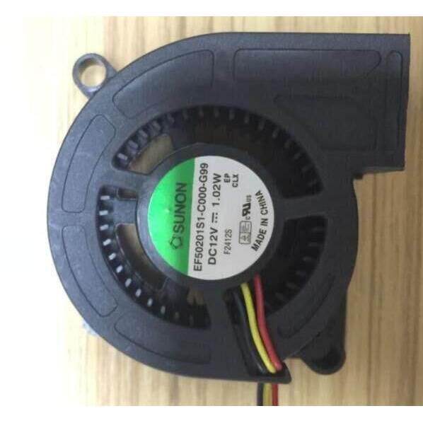 [Radiator] Optocode t761st Original EF50201S1-C000-F99G99 12V1.02W พัดลมโปรเจคเตอร์