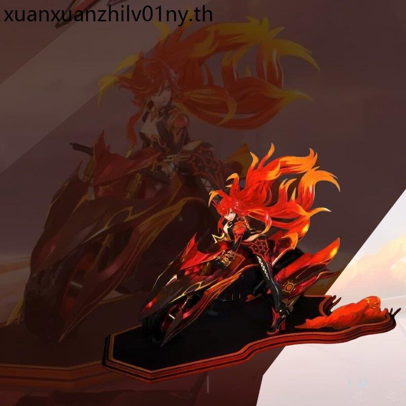 Yuanshen Mavuika Mavuika 14K GK อินเทรนด์เล่นรูปของขวัญวันเกิดอะนิเมะรุ่นเดสก์ท็อปตกแต่ง