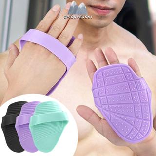 ถุงมือป้องกันฝ่ามือซิลิโคน กันลื่นสำหรับฟิตเนส สวมใส่ง่ายและ…