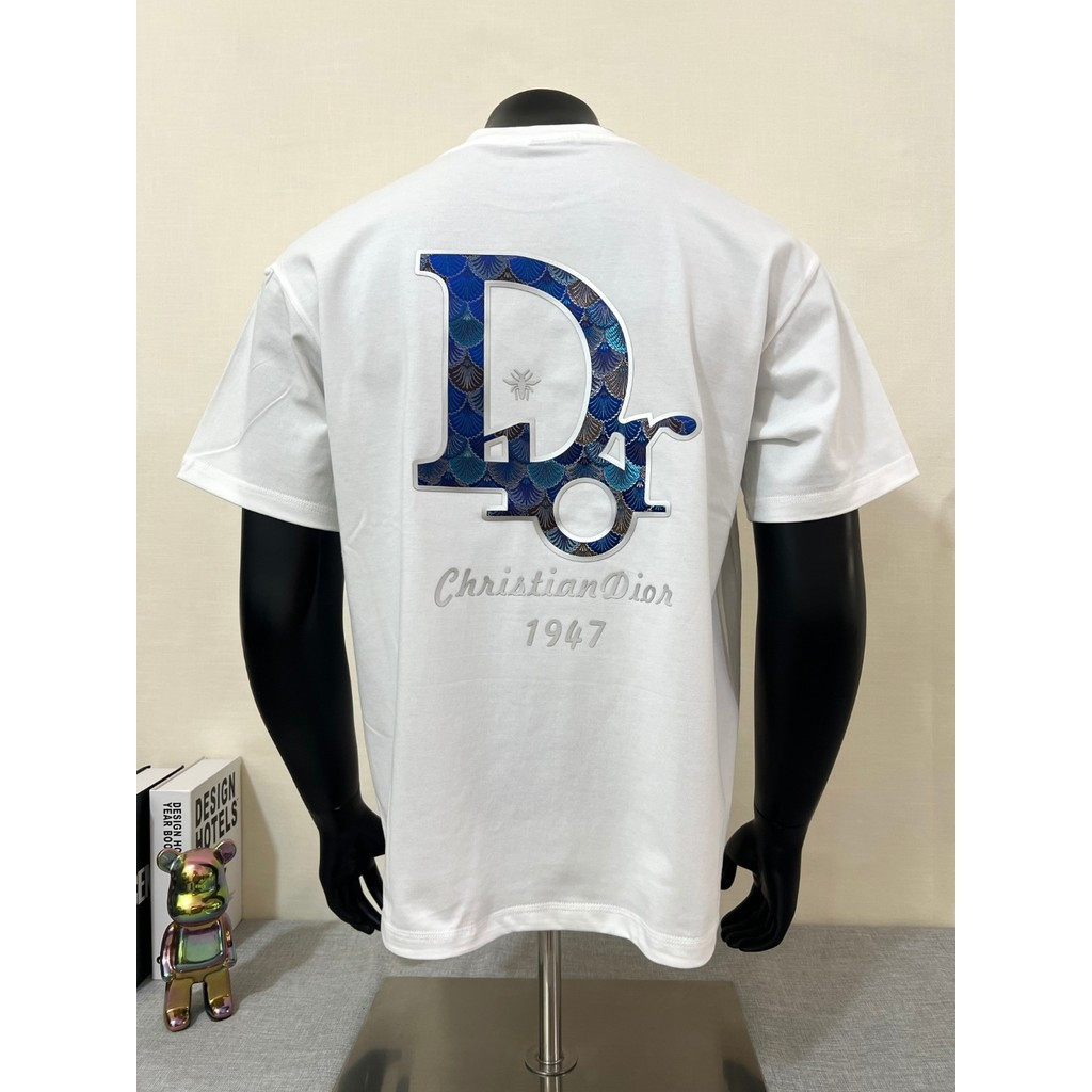 DIO * R2026 Star Early Spring เสื้อยืดแขนสั้นสไตล์ใหม่ผู้ชายผู้หญิงคู่สไตล์รอบคอ Slim Simple Casual 