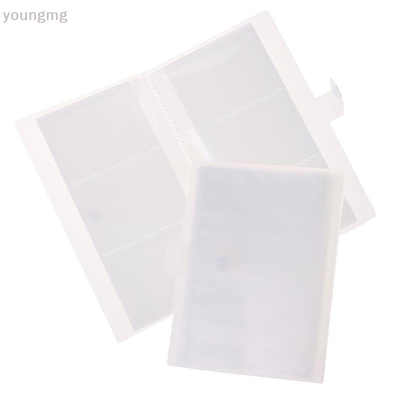 [YG] 80/168 Slots Nail Stier Empty Storage Book Holder Case Photo Album With Button TH