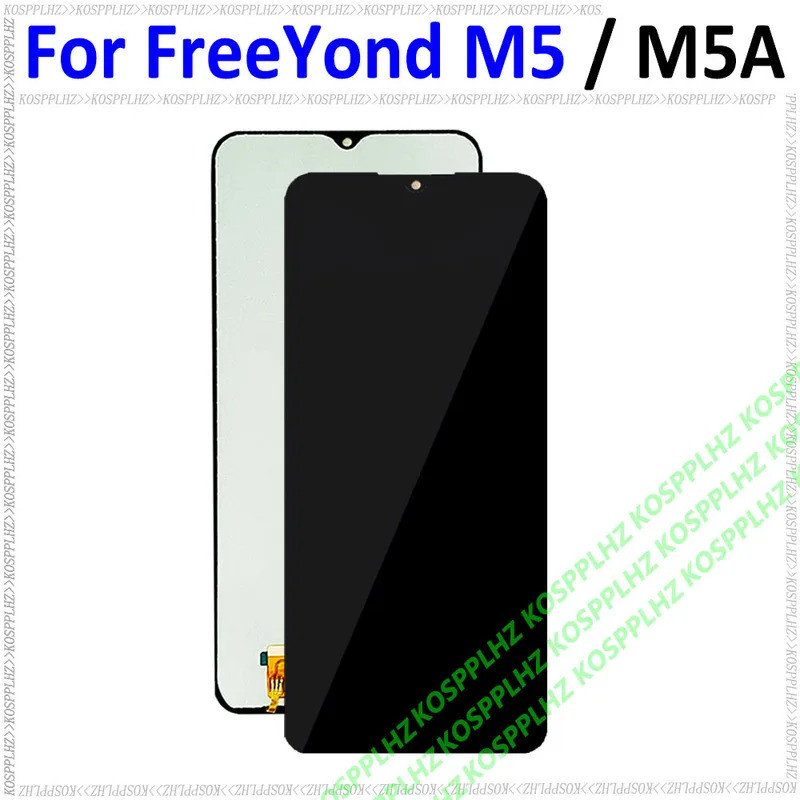 720x1600p สําหรับ FreeYond M5 โทรศัพท์หน้าจอ LCD Touch Glass เปลี่ยนทดสอบ 100% สําหรับ FreeYond M5A 