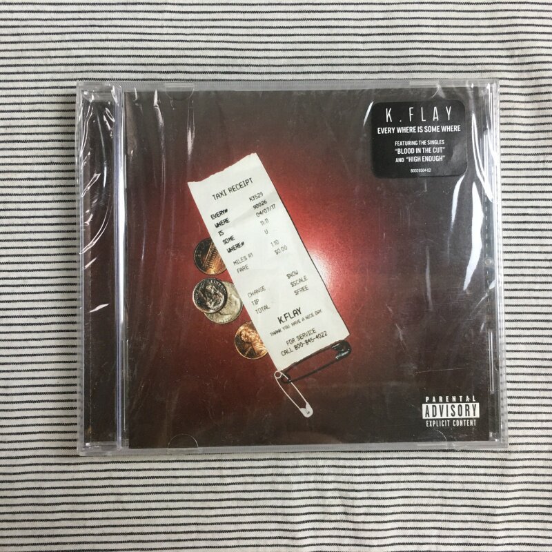 (ใหม่เอี่ยม ) K.Flay – Every Where Is Some Where  ซีดี youzi
