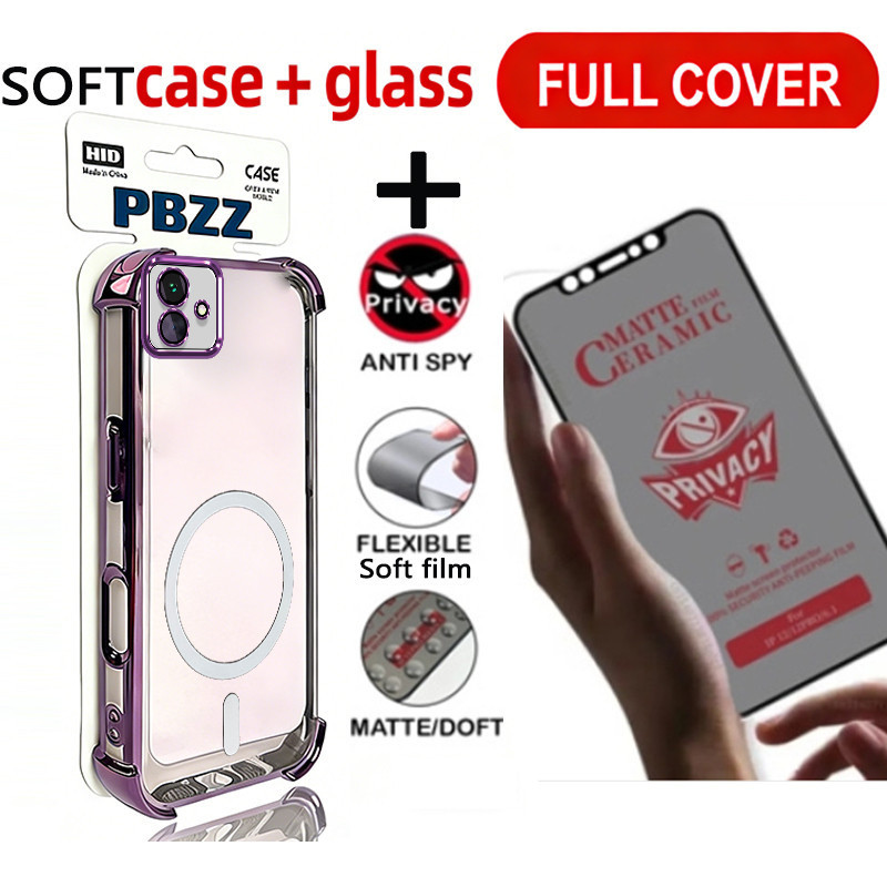PBZZ เซรามิคความเป็นส่วนตัวกระจกนิรภัยสําหรับ samsung A06 A07 A17 a04 a04s a04e a05s a05 a06 a16 5G 