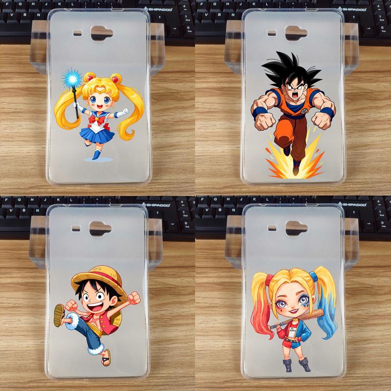 สําหรับ Samsung Galaxy Tab A 7.0 2016 T280 T285/A 8.0 2019 T295 T290 P205 P200 Sailor Moon Goku Luff
