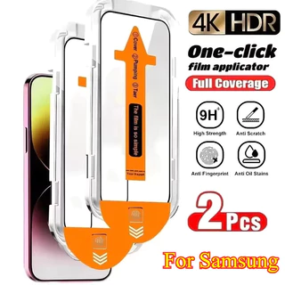 2PCS ฟิล์มกระจก สําหรับ Samsung A57 A17 A07 A56 A37 A27 A06 A16 A15 A55 A35 A36 A05 A54 A53 A12 A25 A24 S25 Ultra S24 FE