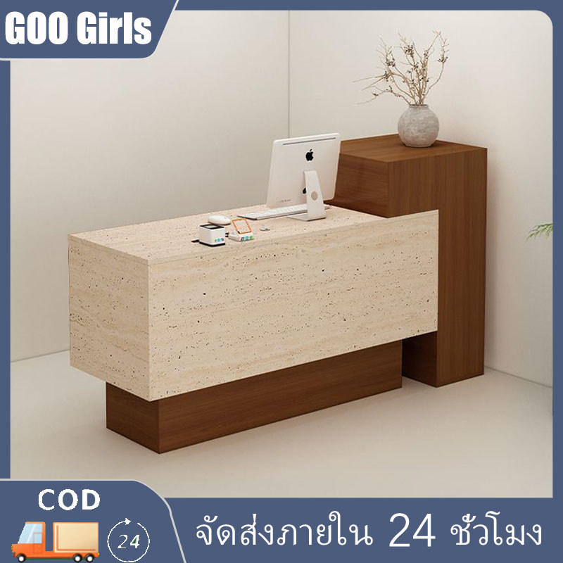 เคาน์เตอร์ต้อนรับ เคาน์เตอร์ประชาสัมพันธ์ แคชเชียร์บาร์ โต๊ะเคาน์เตอร์ร้านเสื้อผ้าที่ ร้านสะดวกซื้อ ร้านร้านเสริมสวย