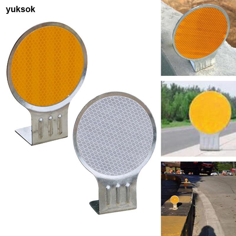 [yuksok] Driveway Marker 4.33inch Lane Reflector สําหรับที่จอดรถก่อสร้าง