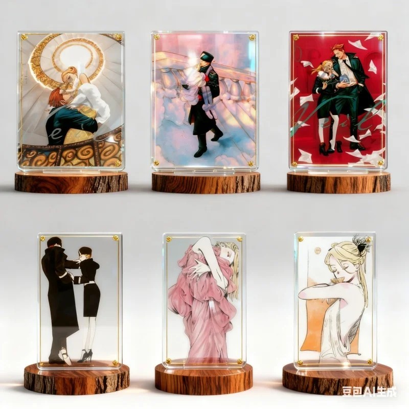 Standee Veil Kotteri อะนิเมะอะคริลิคตารางการศึกษาตกแต่งของขวัญมังงะรูปสวยมากตกแต่งห้อง 15 ซม.ใหม่รุ่