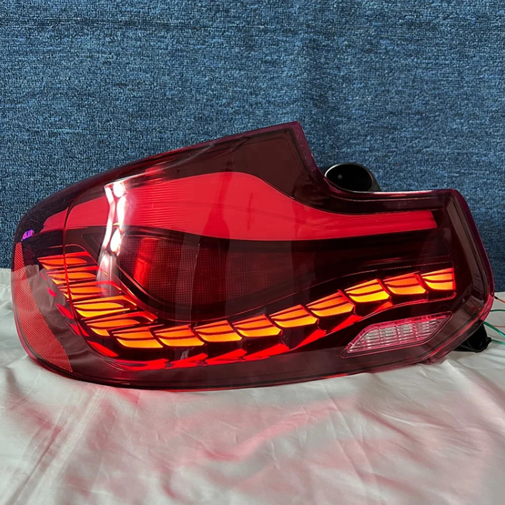 คุณภาพสูงรถ GTS สไตล์ไฟท้ายสําหรับ BMW 2Series F22 F23 F87 M2C LED ด้านหลังเปลี่ยนหมอก Singal โคมไฟอ
