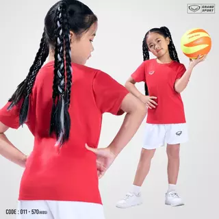 GRAND SPORT เสื้อกีฬาสีล้วน (เด็ก) รหัส : 011570