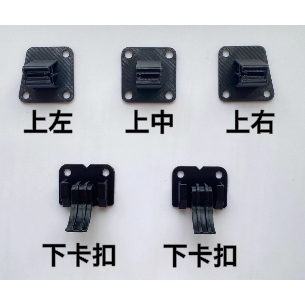 1 ชิ้นสําหรับ 03-10 porsche Cayenne 955 957 หัวเข็มขัดแผงด้านหลังที่นั่ง