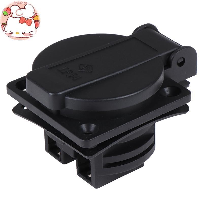Tast กันน้ํา AC 250V เยอรมันมาตรฐาน Power Outlet ปลั๊กเดี่ยว Wall Soet
 EN