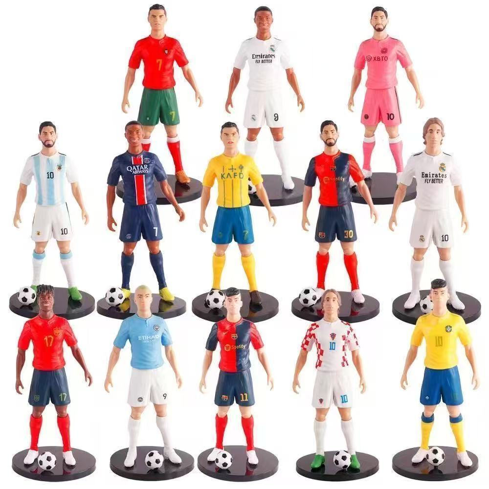 New Product#Football star birthday gifts Neymar action figure, Messi, Mbappe, Haaland, Modric series
