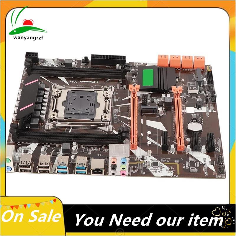 2011-V3 DDR4 เมนบอร์ด, LGA 2011 3CPU เมนบอร์ดคอมพิวเตอร์สูงสุด 128G 6CH ชิปเสียงสําหรับ E5 V3/V4 สํา