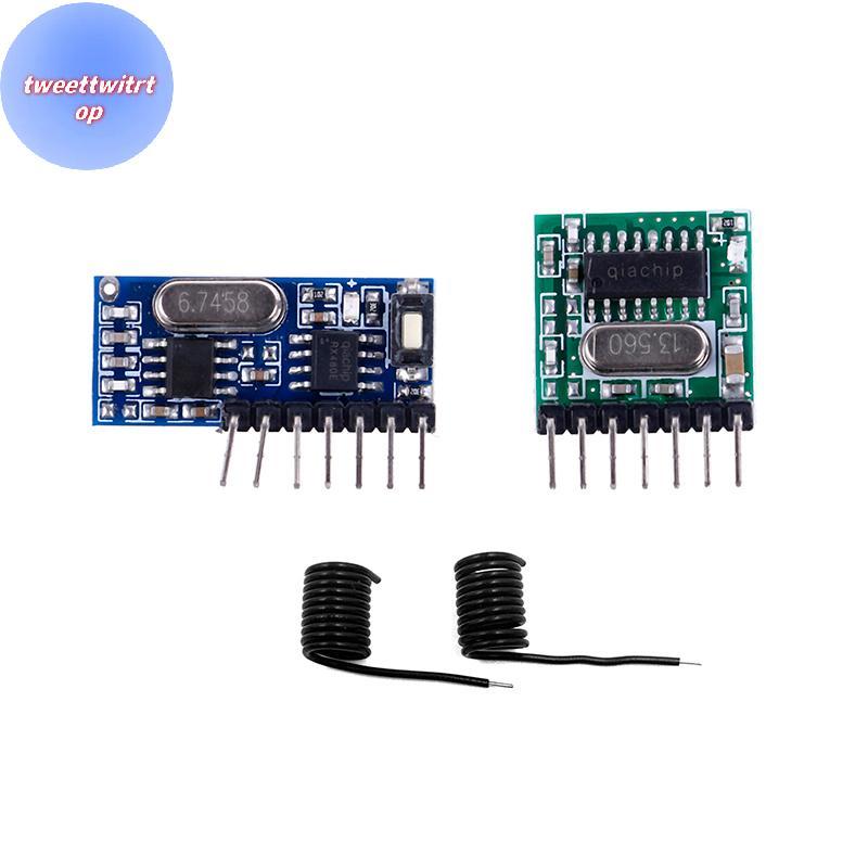 DOUSUN 433Mhz Wireless RF 4 Channel Output Receiver Module and Transmitter EV1527 รหัส TH