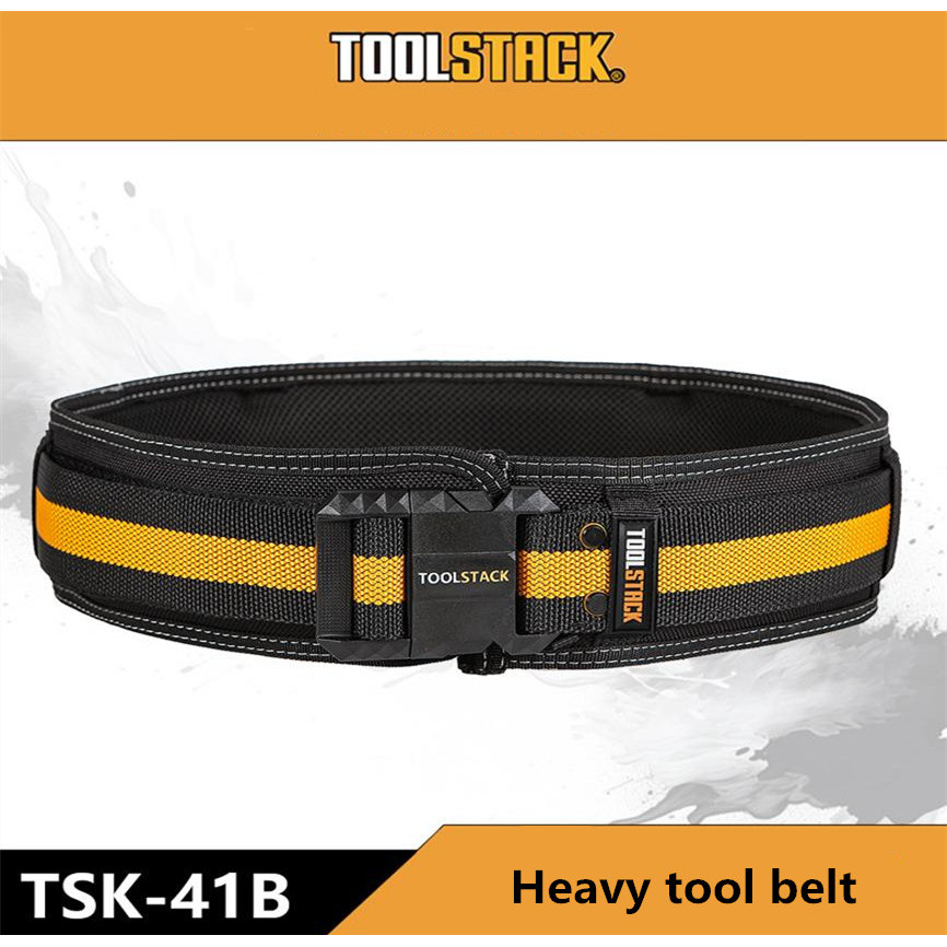 TOOLSTACK เข็มขัดนิรภัยสําหรับทํางานบุรุษเครื่องมือกระเป๋าแขวนด่วนสําหรับผู้ชาย SmallBakelite TSK-CT
