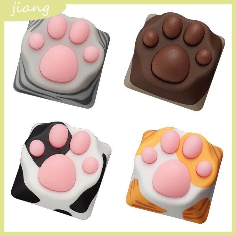JN Silica การ์ตูนสําหรับปุ่มกดแมวสําหรับ Cherry MX Mechanical Keyboard Kitty Ke
