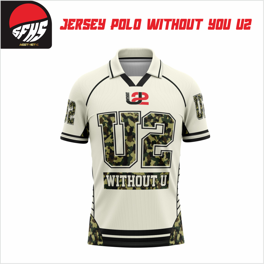 SFHS V-NECK JERSEY WITHOUT YOU U2 SHORT SLEEVE – ผ้ากีฬาพร้อมคุณ U2