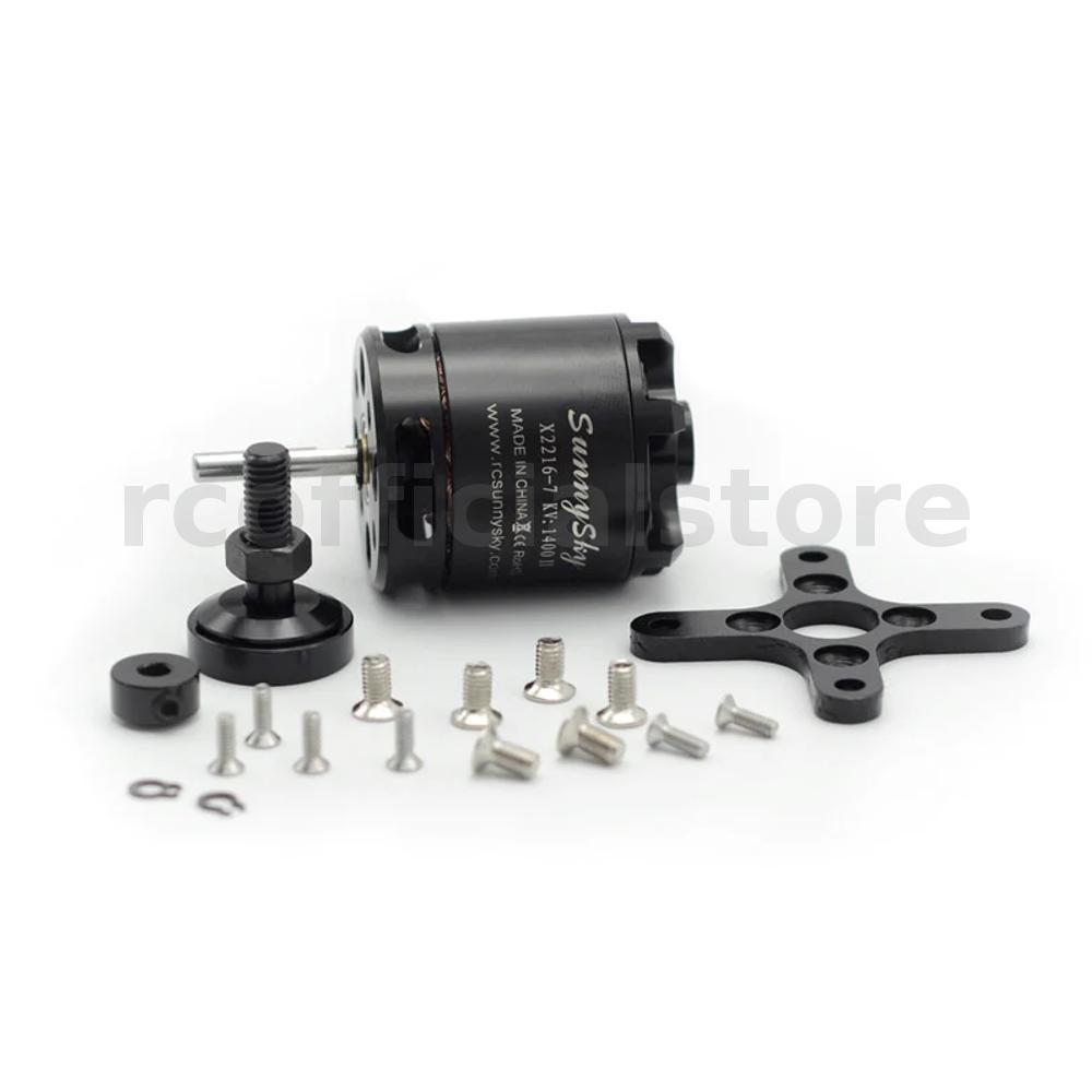 SunnySky X2216 2216 1250KV/ 1100KV/ 1400KV/ 2400KV Outrunner มอเตอร์ไร้แปรงสําหรับรุ่น RC เครื่องบิน