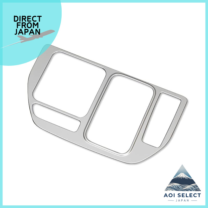 YOURS: Shift Cover Panel for Step Wagon RP6 RP7 RP8 [Satin Silver] [1PCS] Chrome HONDA STEP WGN AIR 