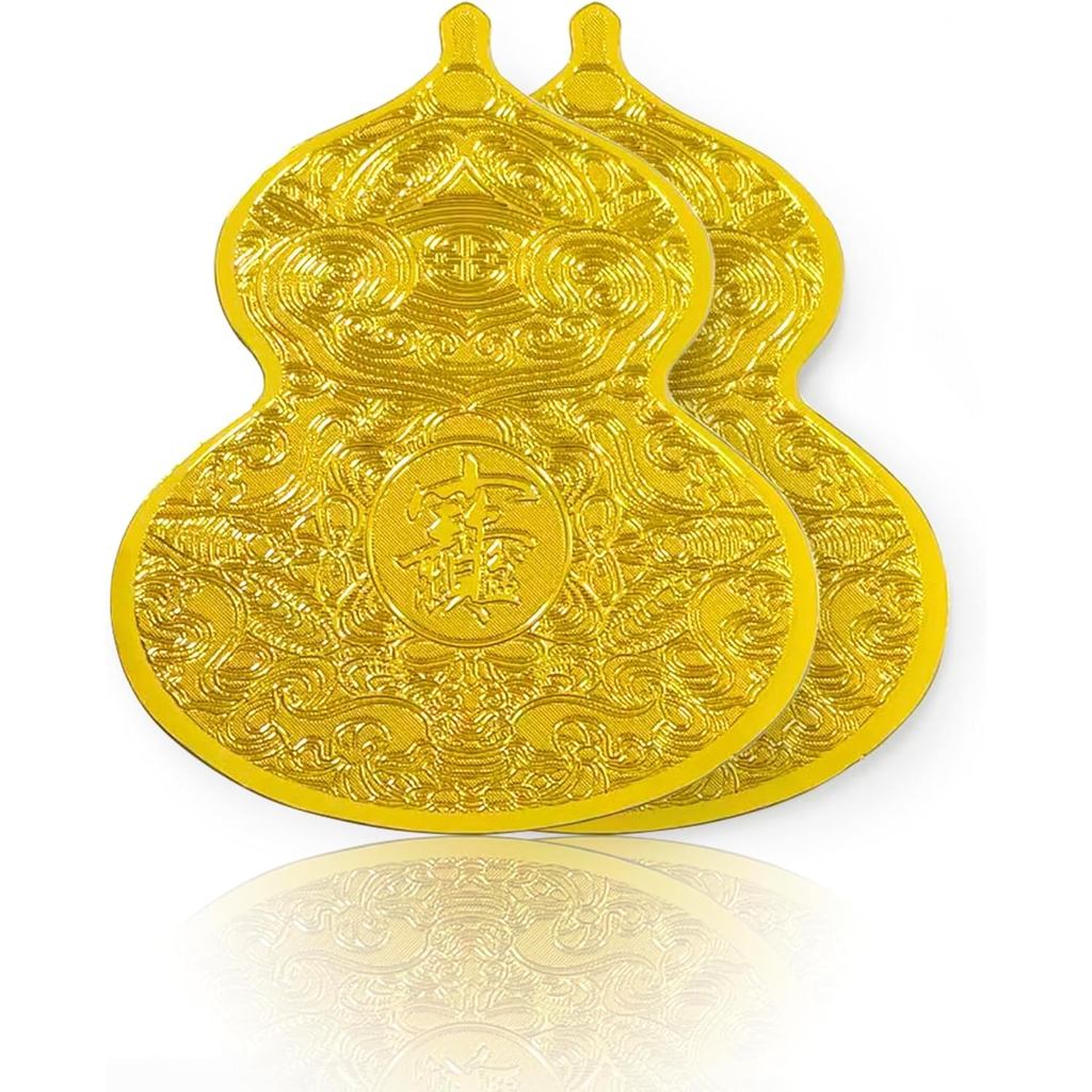 Tai sui Amulet 2026 จีนโบราณ Feng Shui Amulet เลียนแบบทองฟอยล์การ์ด Amulet omamori Talisman สําหรับค