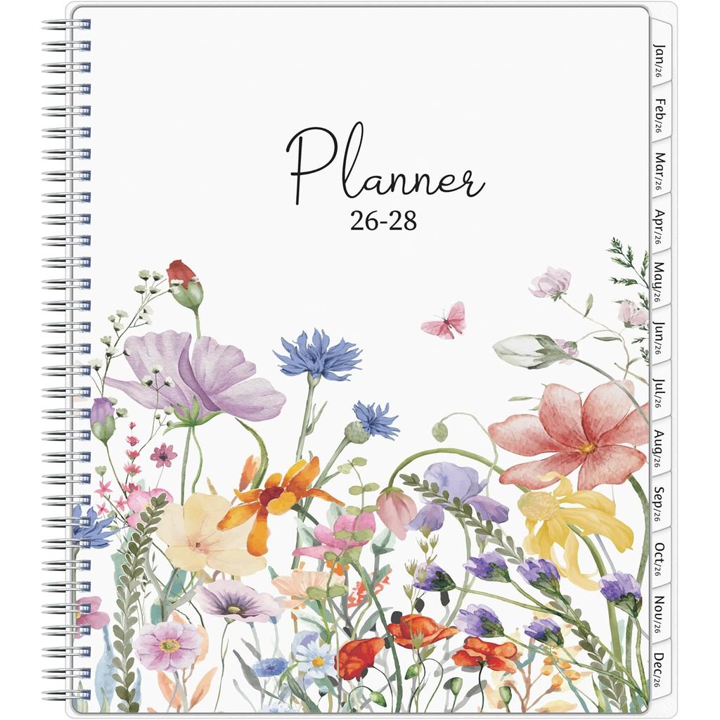 Planner รายเดือน 2026-2028, 36 เดือน Calendar Planner 2026-2028 จาก Jan 2026 – ธ.ค 2028, 8.5'' x 11'