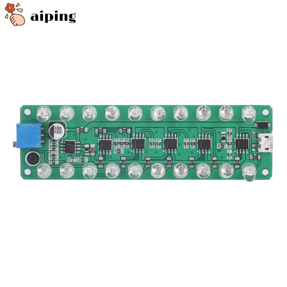 AIPING LED VU Meter, จอแสดงผล LED Voice Control VU Meter, LED Indicates Light Reverse Connection Pro