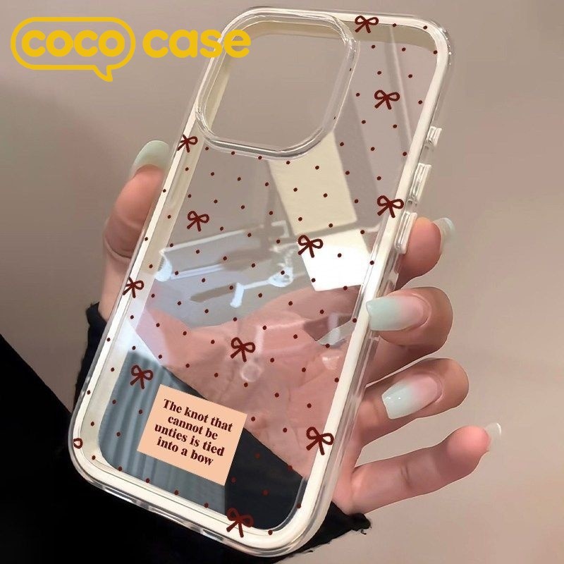 เคสไอโฟน เคส iPhone 17/17 Pro/17 Pro Max 2in1 ขอบสีสดใส ลายจุดรูปรักแฟน – ความเป็นตัวเองสูงสุด