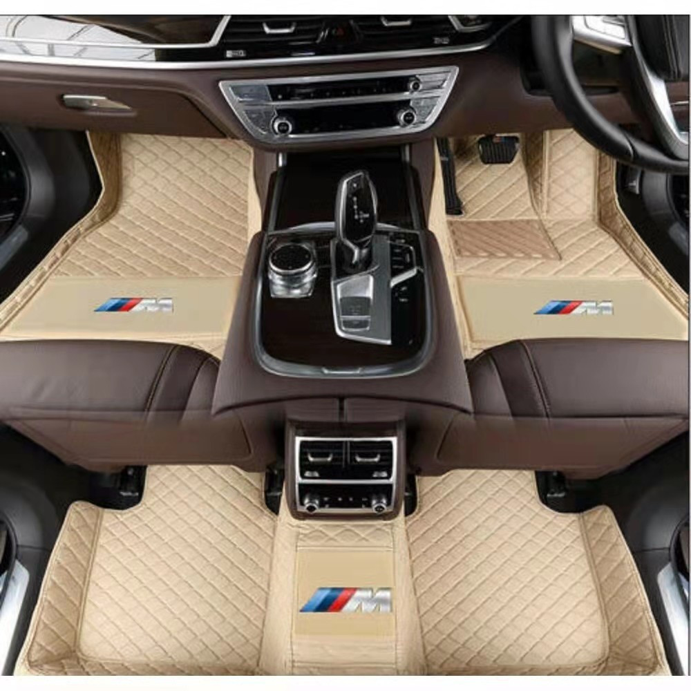 [BMW] Bmw i3,i4,i5,i7,i8 L2,ix,ix1Right hand drive Car Mat /พรมรถยนต์ /พรมปูพื้นรถยนต์/หนังกันน้ํา
