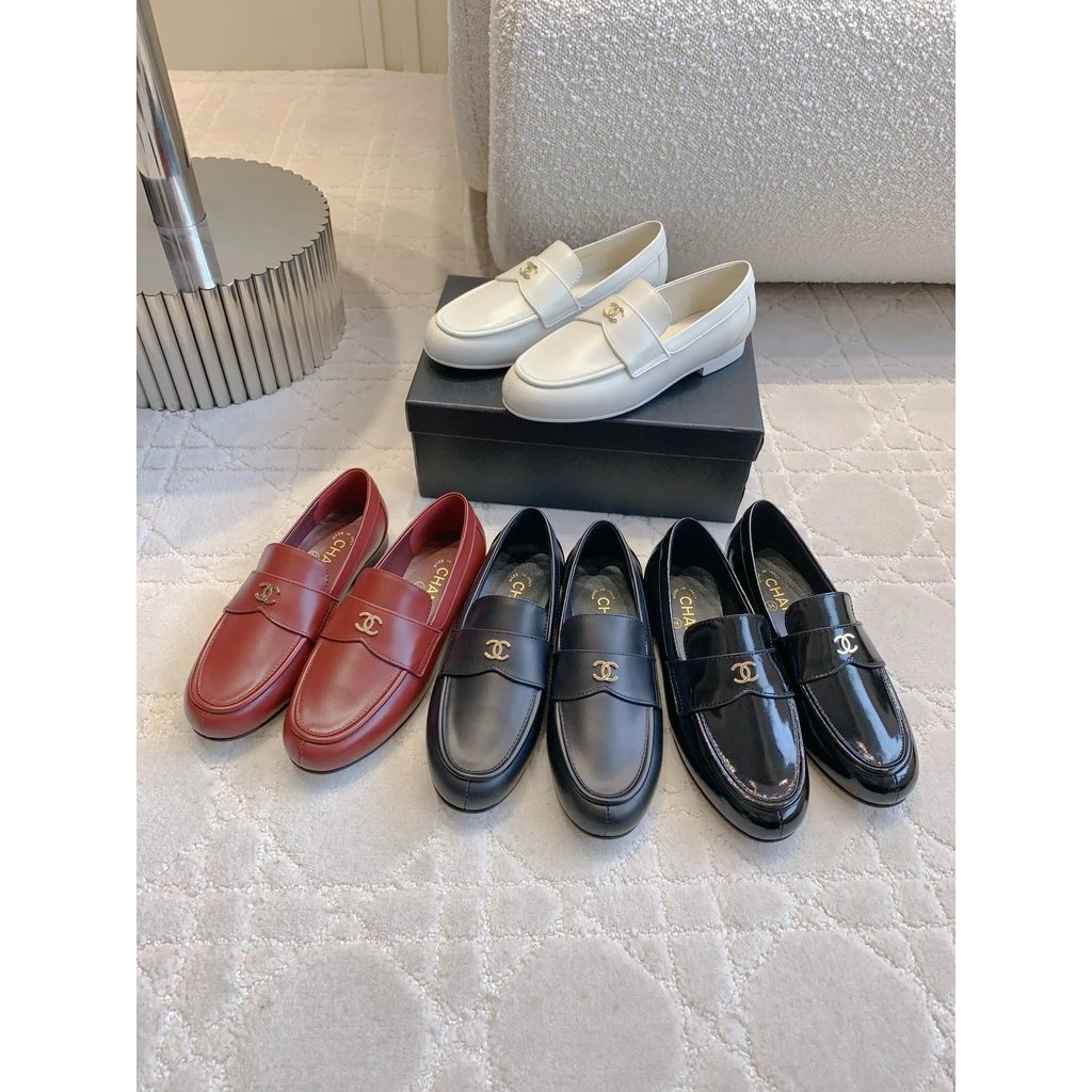 สไตล์ใหม่ Fule รองเท้าสวมใส่ร้อยคลาสสิกและรู้สึกควบคุมบรรยากาศสูงทุกชนิด Le รองเท้าแบนรองเท้ารองเท้า