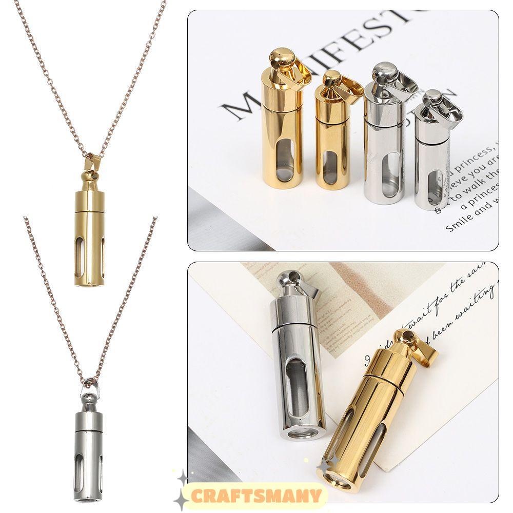 CRAFTSMANY น้ําหอม Vial สำหรับจี้ memorial และสร้อยคอ