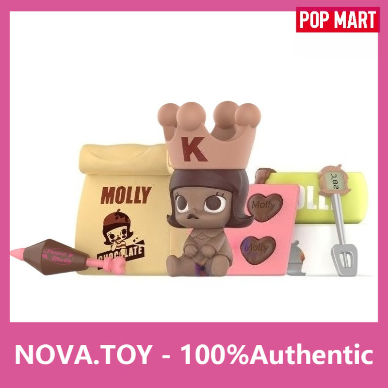 [secret] POPMART MOLLY Cooking Series การตกแต่งกล่องลึกลับทํามือ