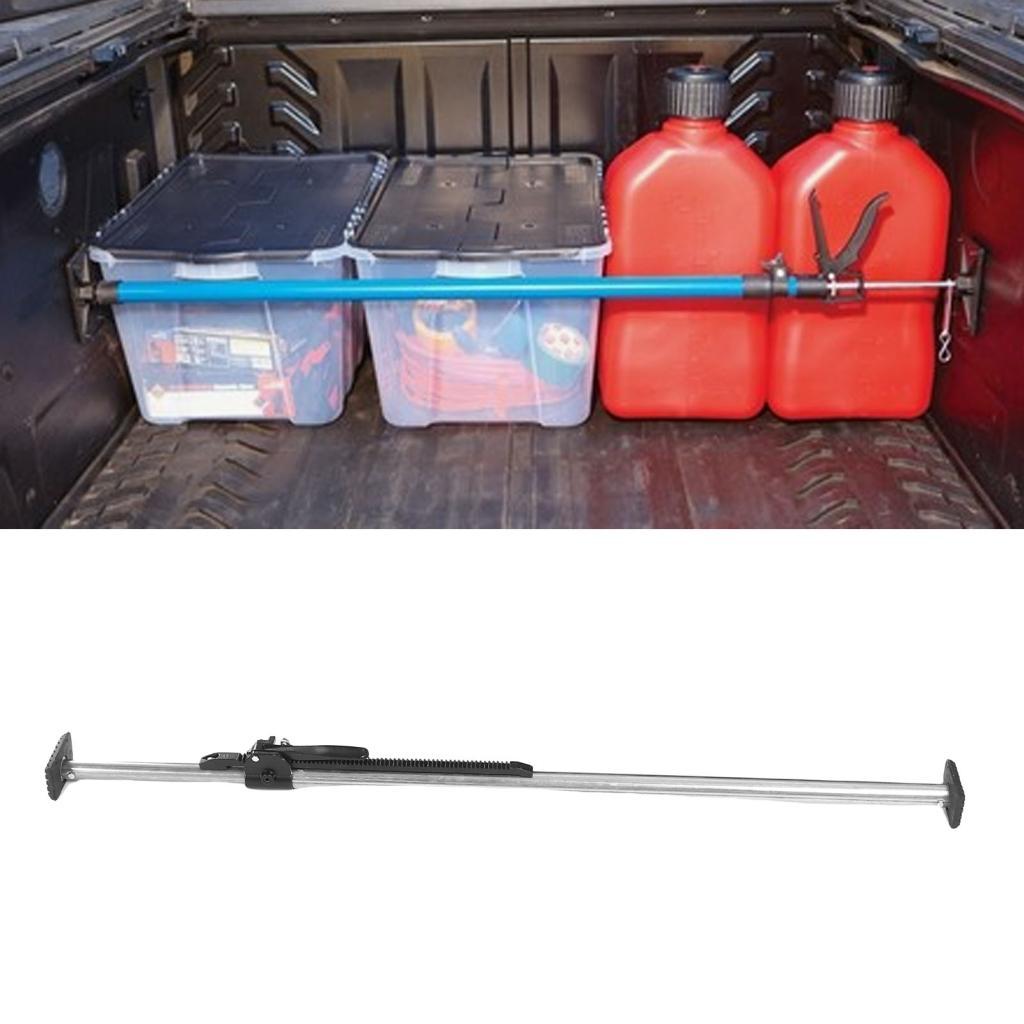 ใกล้ความงาม Luocute Cargo Bar รถบรรทุกเตียงปรับจาก 55.91in-70.87in Telescopic Heavy Duty เหล็ก Stabi